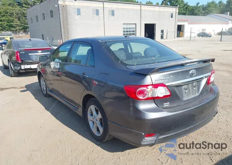 2012 Toyota Corolla S из США, поврежденный, VIN 2T1BU4EE5CC857479
